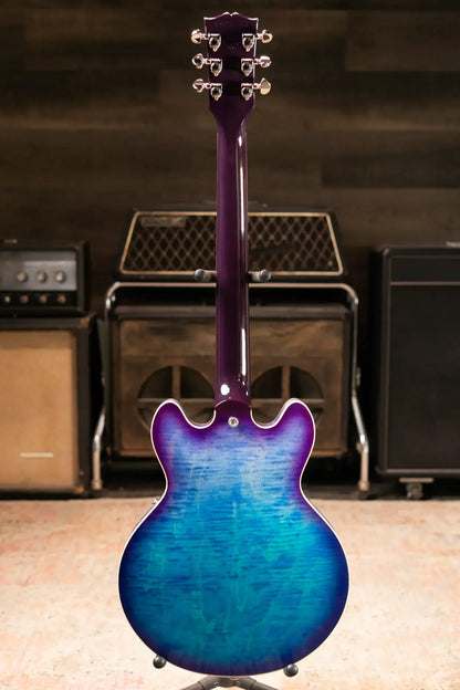 Gibson ES-339 Figured Semi-Hollow Electric Guitar - Blueberry Burst with Hardshell Case
