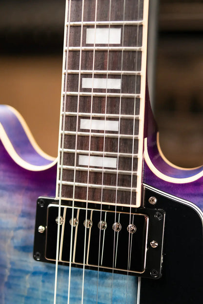 Gibson ES-339 Figured Semi-Hollow Electric Guitar - Blueberry Burst with Hardshell Case