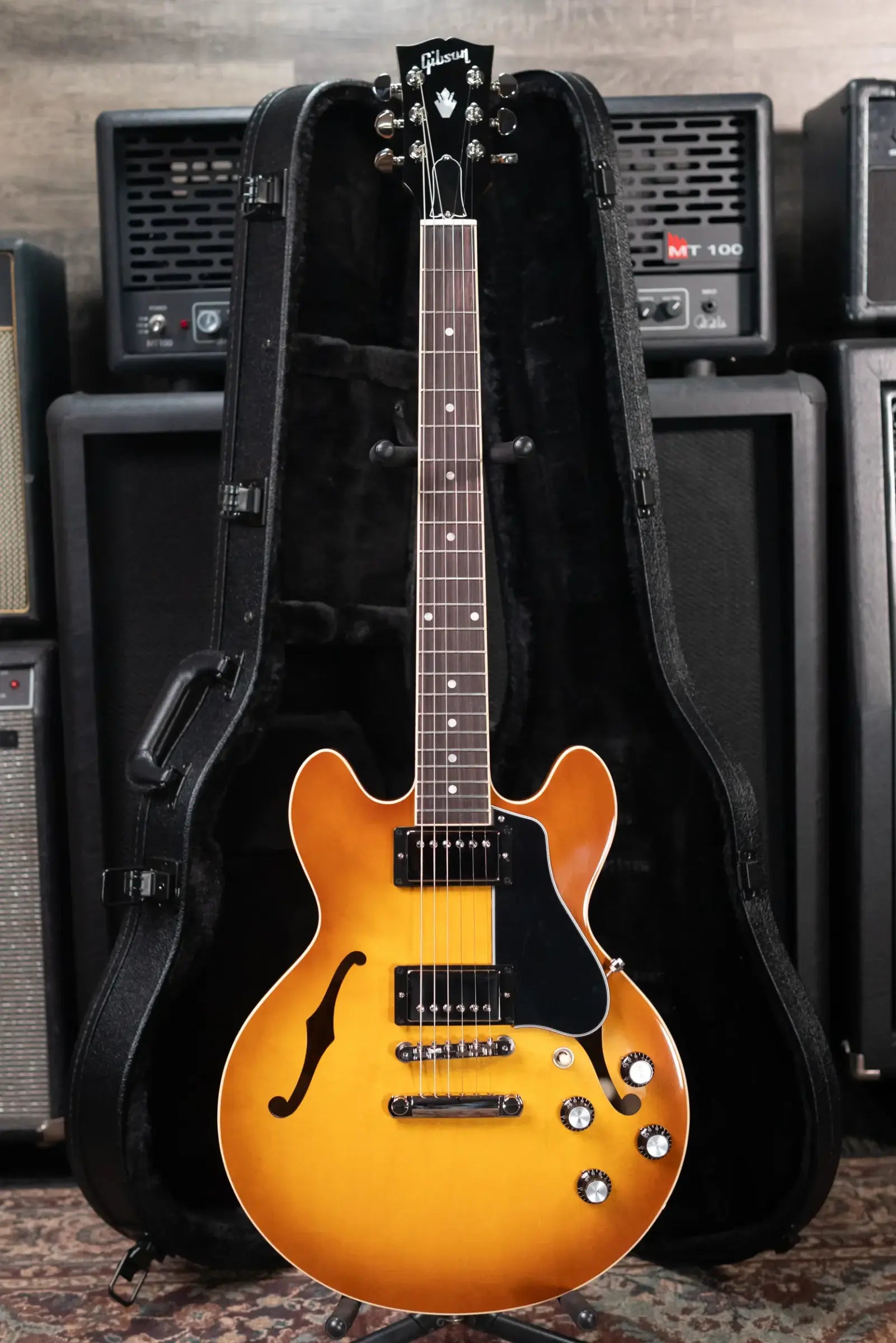 Gibson ES-339 Semi-Hollow Electric Guitar - Honeyburst with Hardshell Case