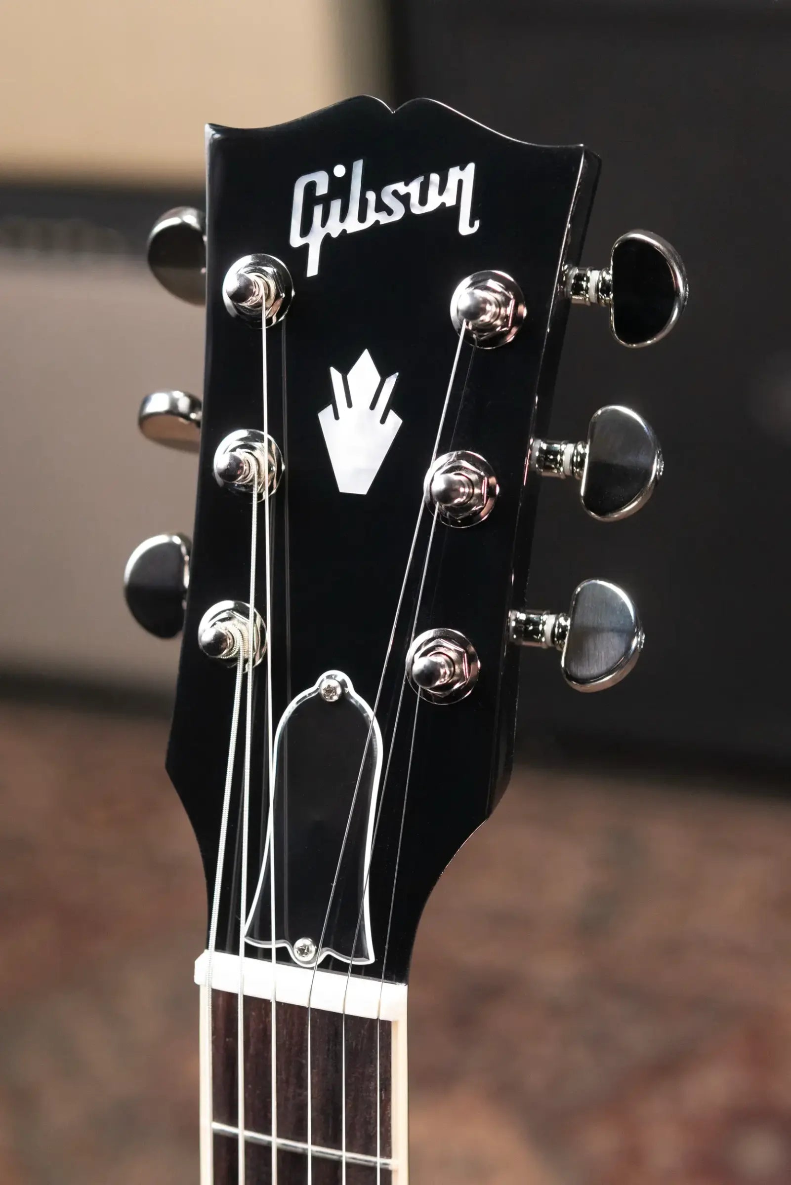 Gibson ES-339 Semi-Hollow Electric Guitar - Trans Ebony with Hardshell Case