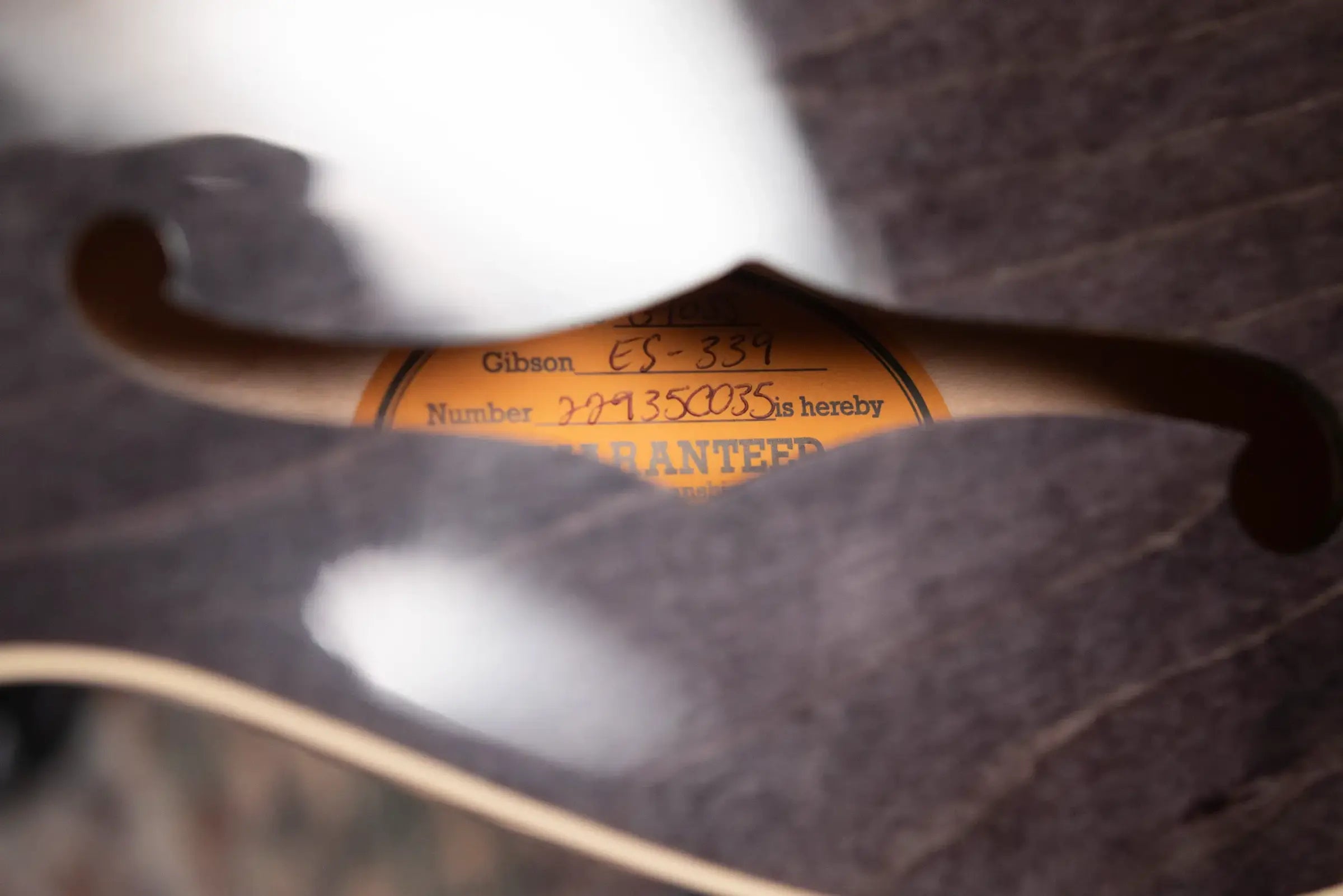 Gibson ES-339 Semi-Hollow Electric Guitar - Trans Ebony with Hardshell Case