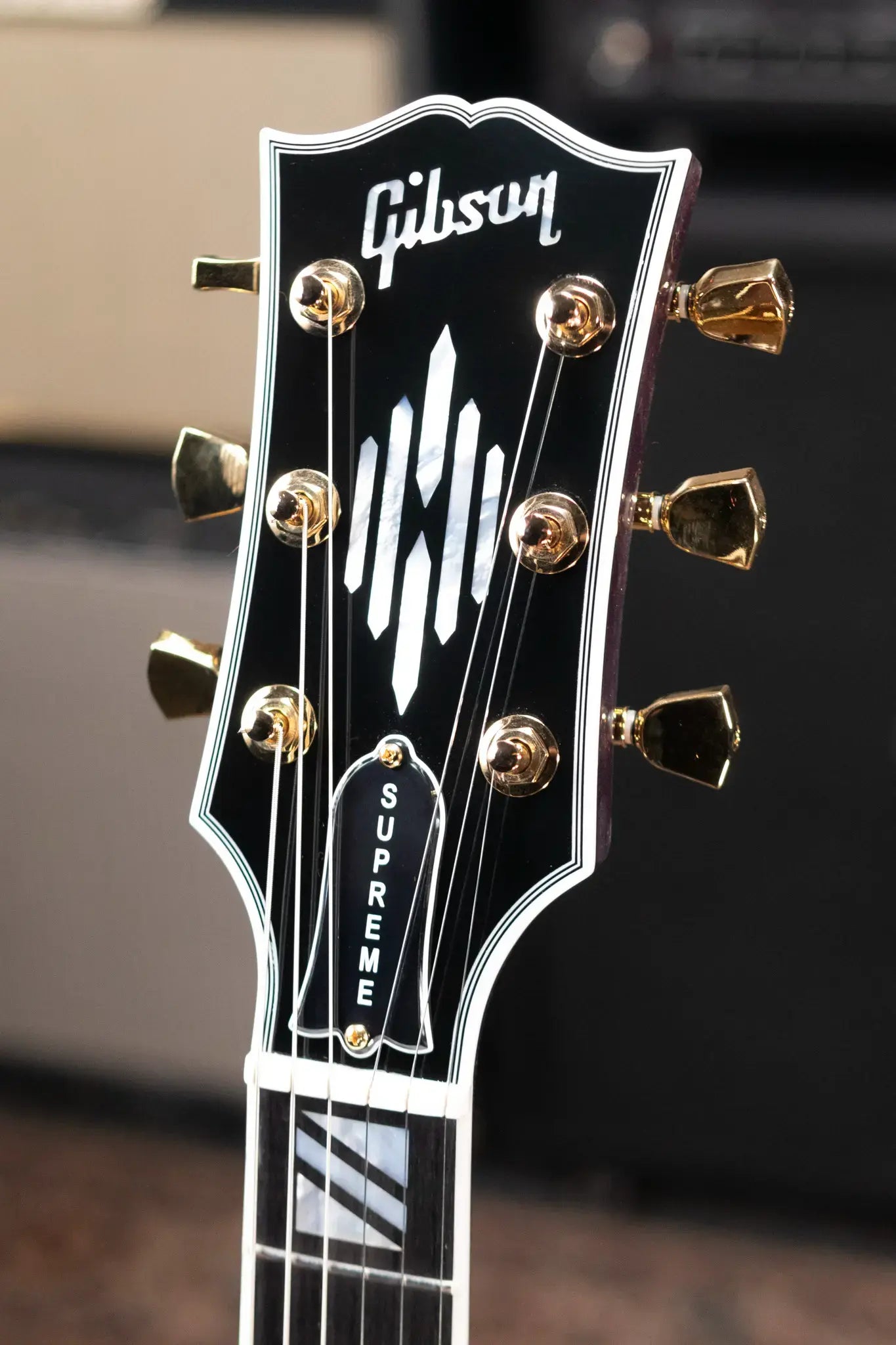 Gibson ES Supreme Semi-Hollow Electric Guitar - Blueberry Burst with Hardshell Case