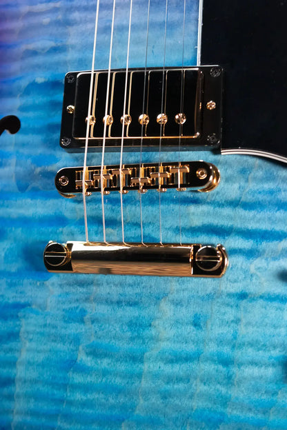 Gibson ES Supreme Semi-Hollow Electric Guitar - Blueberry Burst with Hardshell Case