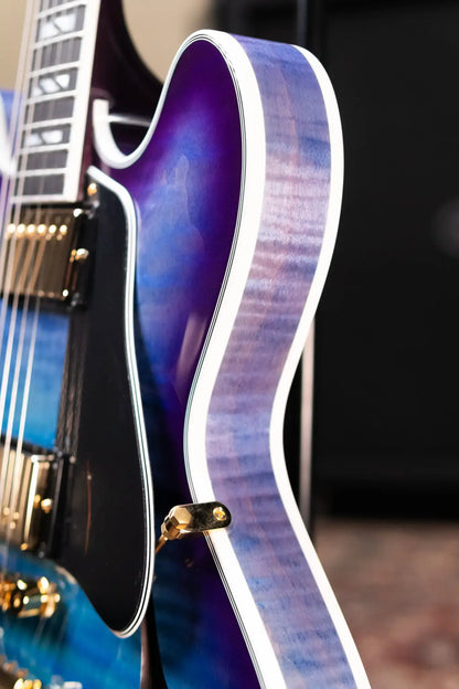 Gibson ES Supreme Semi-Hollow Electric Guitar - Blueberry Burst with Hardshell Case