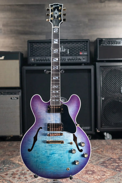 Gibson ES Supreme Semi-Hollow Electric Guitar - Blueberry Burst with Hardshell Case