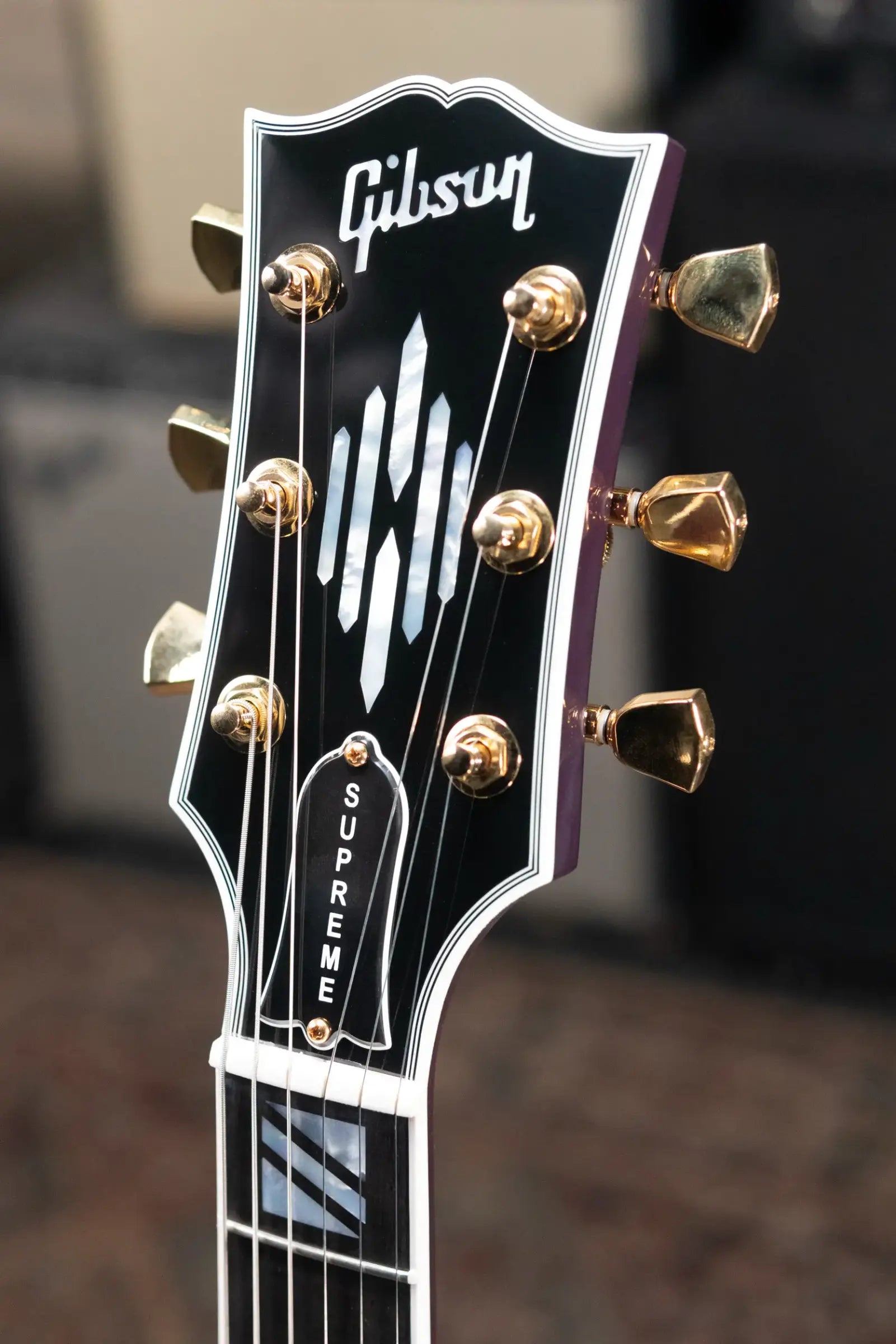 Gibson ES Supreme Semi-Hollow Electric Guitar - Blueberry Burst with Hardshell Case