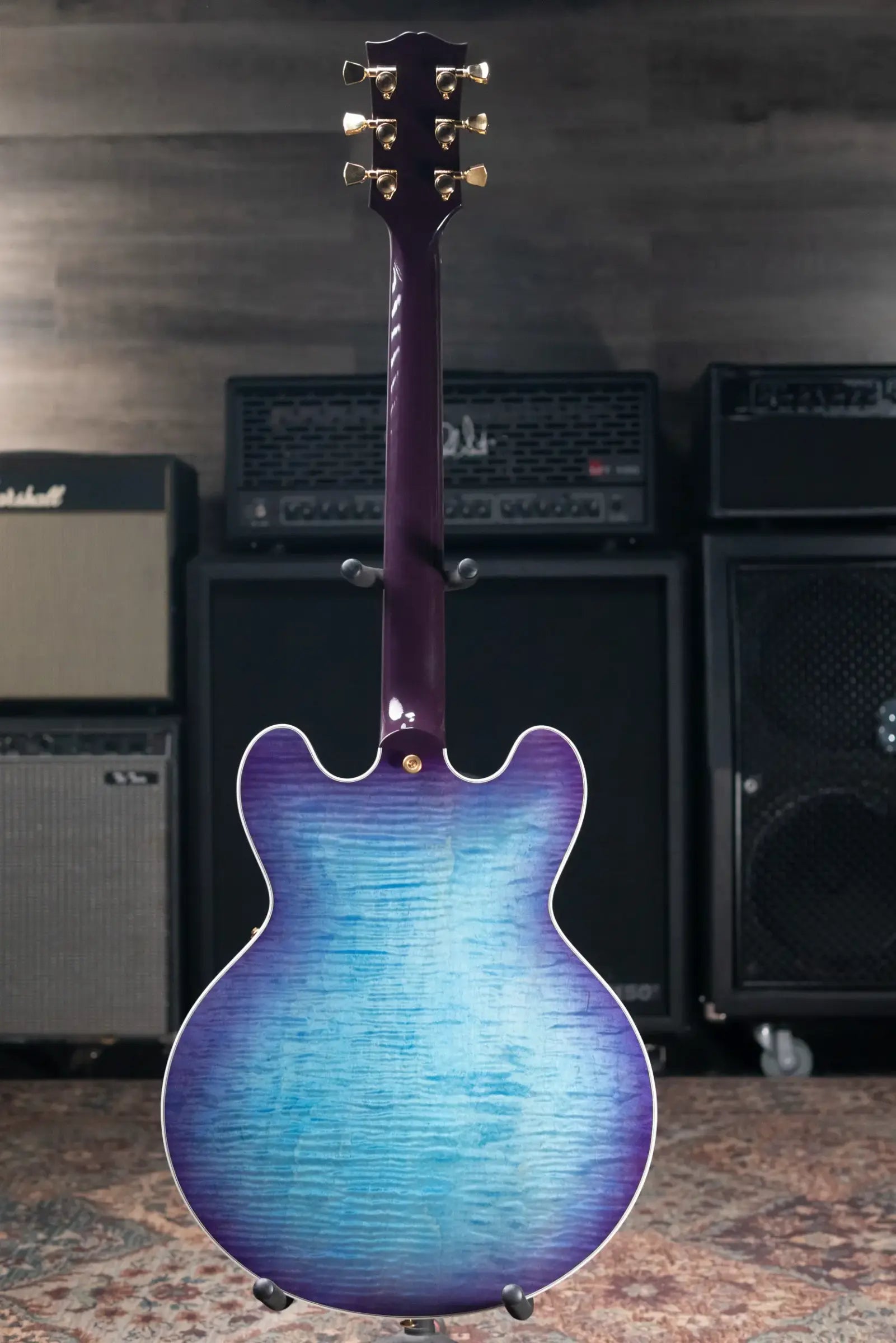 Gibson ES Supreme Semi-Hollow Electric Guitar - Blueberry Burst with Hardshell Case