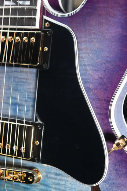 Gibson ES Supreme Semi-Hollow Electric Guitar - Blueberry Burst with Hardshell Case