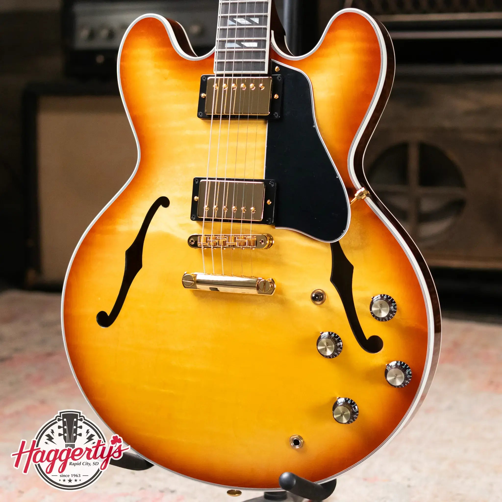 Gibson ES Supreme Semi-Hollow Electric Guitar - Royal Tan with Hardshell Case
