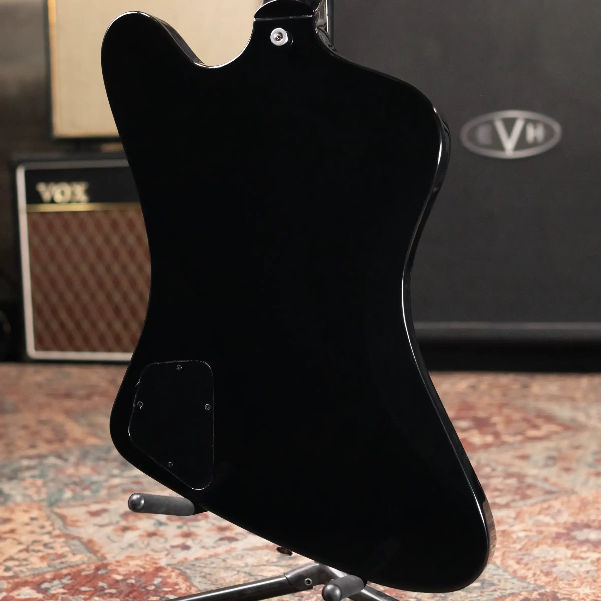 Gibson Firebird Platypus Electric Guitar - Ebony with Hardshell Case
