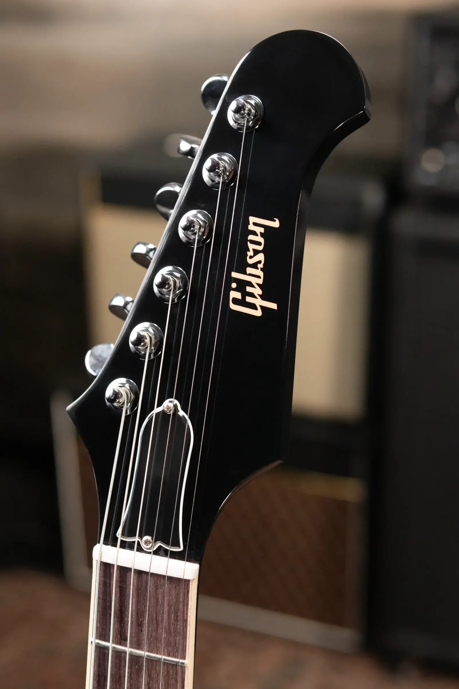 Gibson Firebird Platypus Electric Guitar - Ebony with Hardshell Case