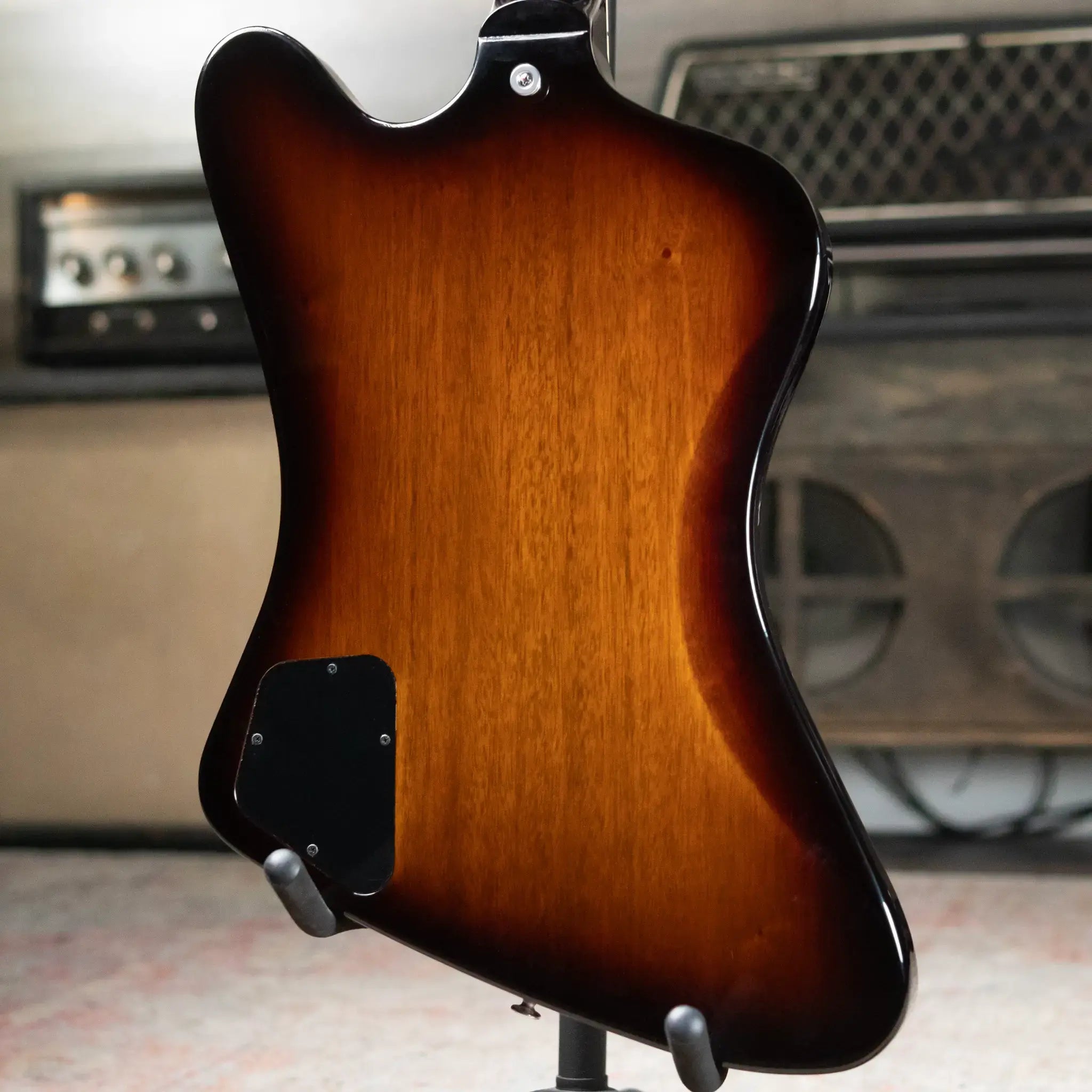 Gibson Firebird Platypus Electric Guitar - Tobacco Sunburst Perimeter with Hardshell Case