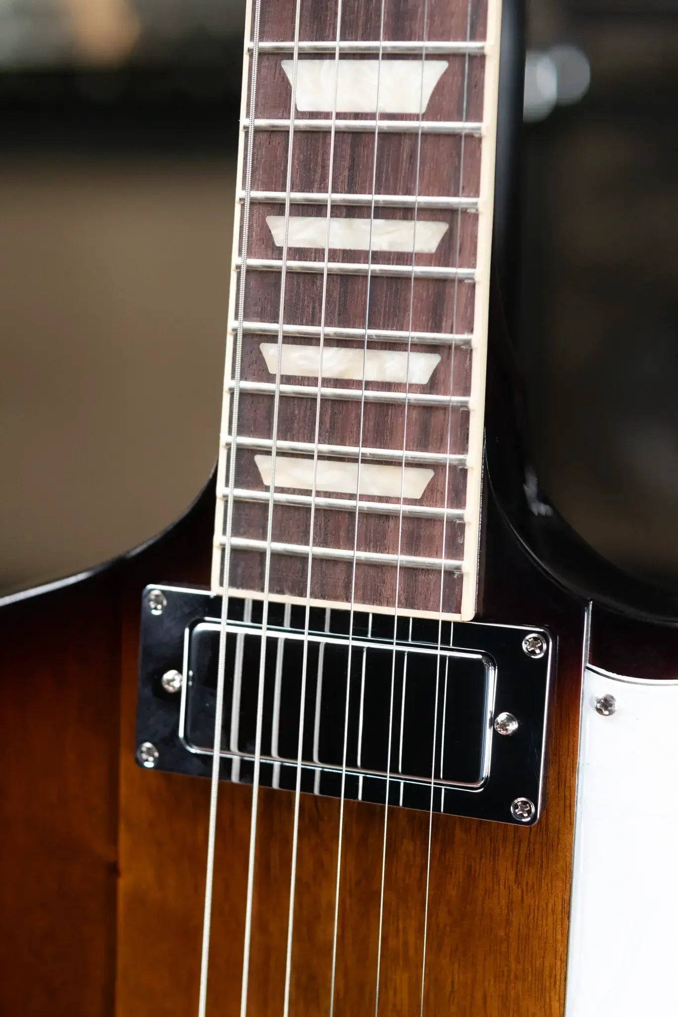 Gibson Firebird Platypus Electric Guitar - Tobacco Sunburst Perimeter with Hardshell Case