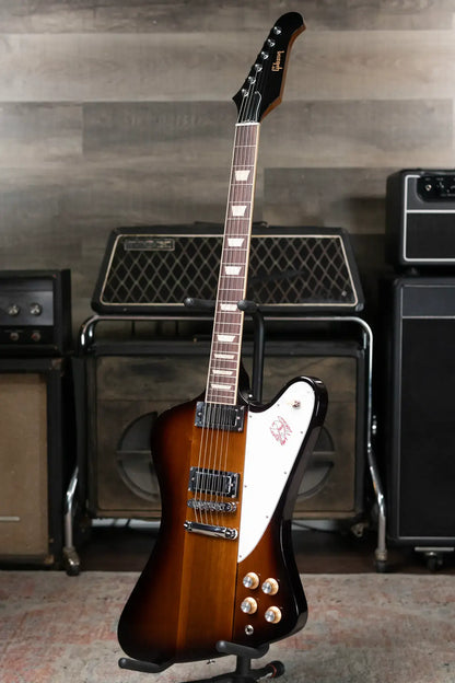 Gibson Firebird Platypus Electric Guitar - Tobacco Sunburst Perimeter with Hardshell Case