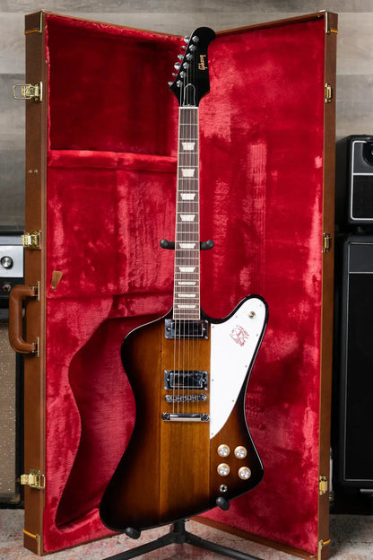 Gibson Firebird Platypus Electric Guitar - Tobacco Sunburst Perimeter with Hardshell Case
