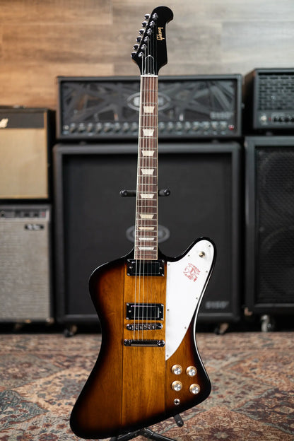 Gibson Firebird Platypus Electric Guitar - Tobacco Sunburst with Hardshell Case
