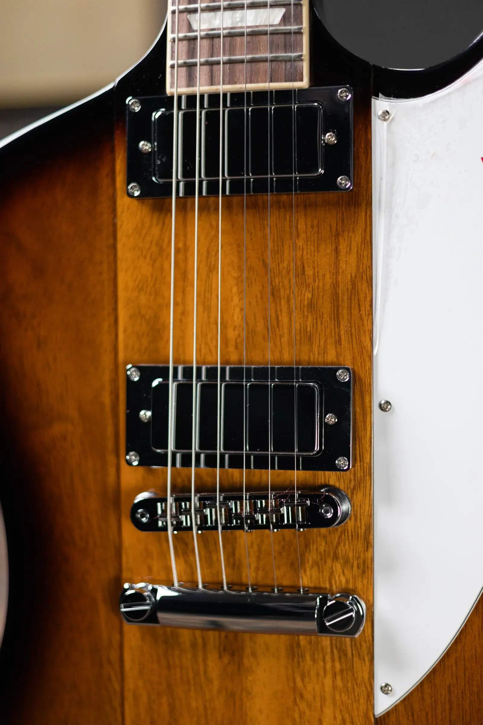 Gibson Firebird Platypus Electric Guitar - Tobacco Sunburst with Hardshell Case