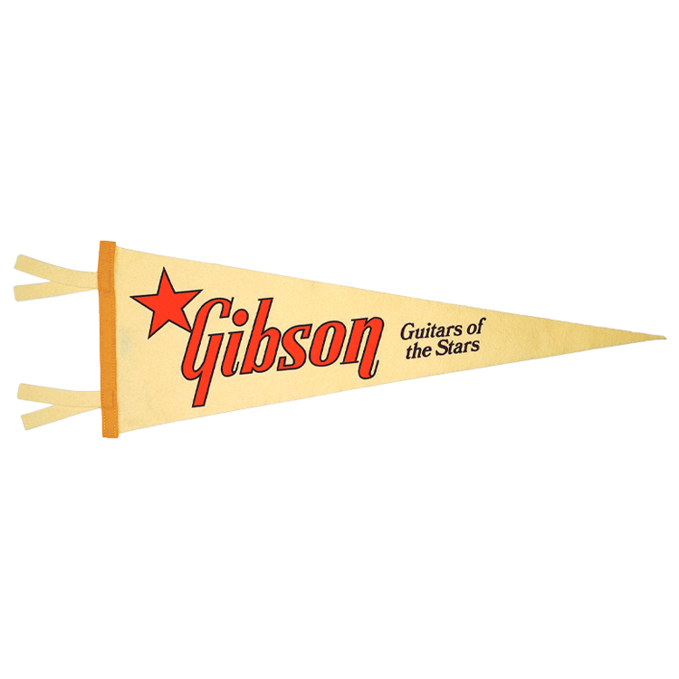 Gibson "Guitars of the Stars" Oxford Pennant