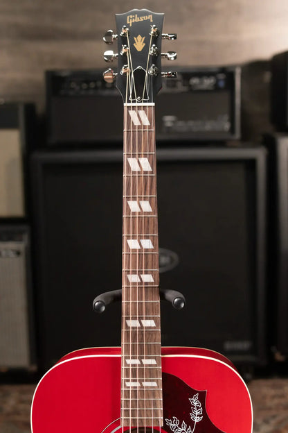 Gibson Hummingbird Special Acoustic/Electric Guitar - Satin Vintage Cherry Sunburst with Gig Bag