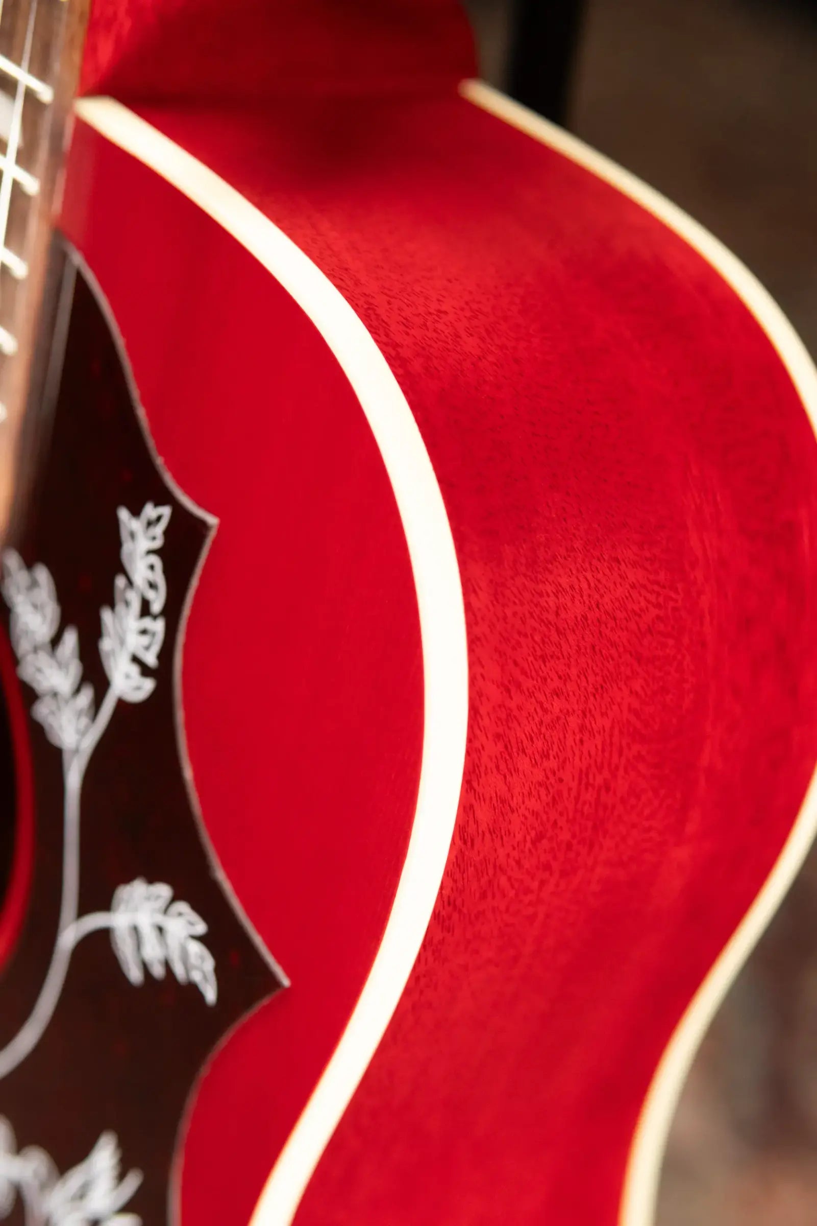 Gibson Hummingbird Special Acoustic/Electric Guitar - Satin Vintage Cherry Sunburst with Gig Bag