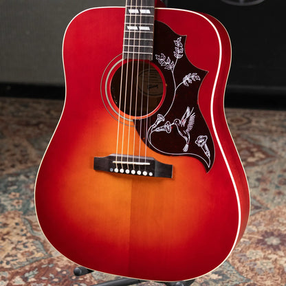 Gibson Hummingbird Special Acoustic/Electric Guitar - Satin Vintage Cherry Sunburst with Gig Bag