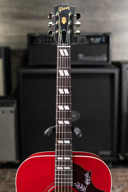 Gibson Hummingbird Special Acoustic/Electric Guitar - Satin Vintage Cherry Sunburst with Gig Bag