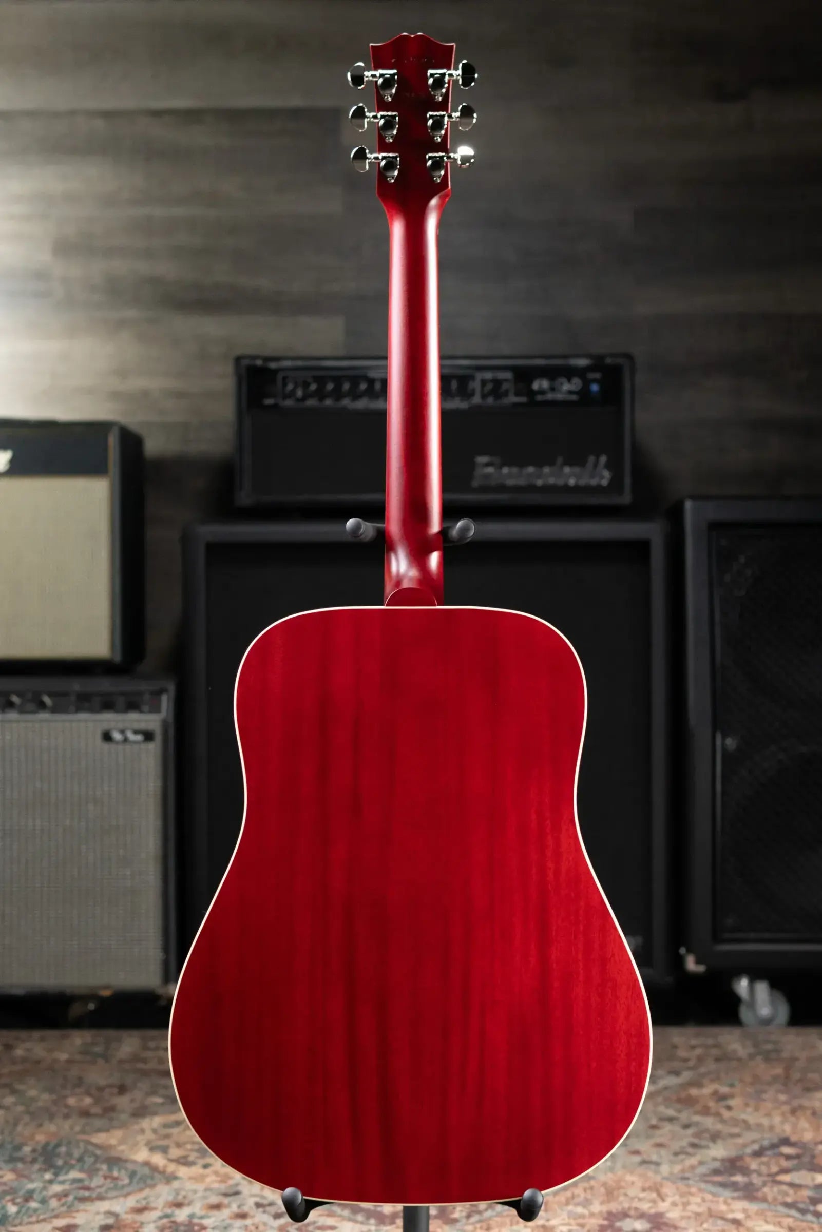 Gibson Hummingbird Special Acoustic/Electric Guitar - Satin Vintage Cherry Sunburst with Gig Bag