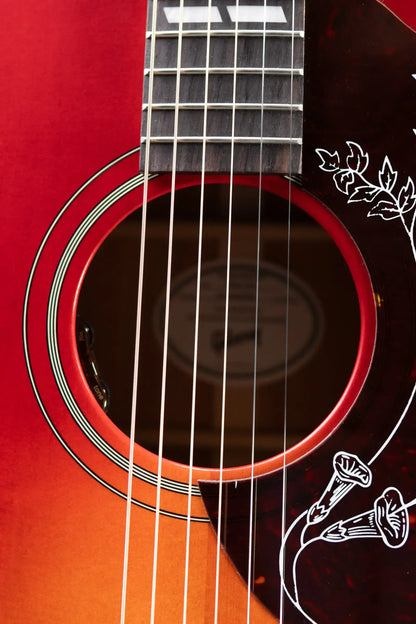Gibson Hummingbird Special Acoustic/Electric Guitar - Satin Vintage Cherry Sunburst with Gig Bag