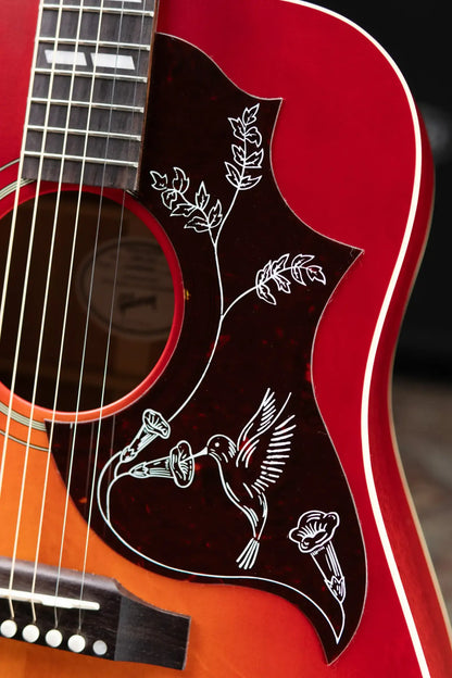 Gibson Hummingbird Special Acoustic/Electric Guitar - Satin Vintage Cherry Sunburst with Gig Bag