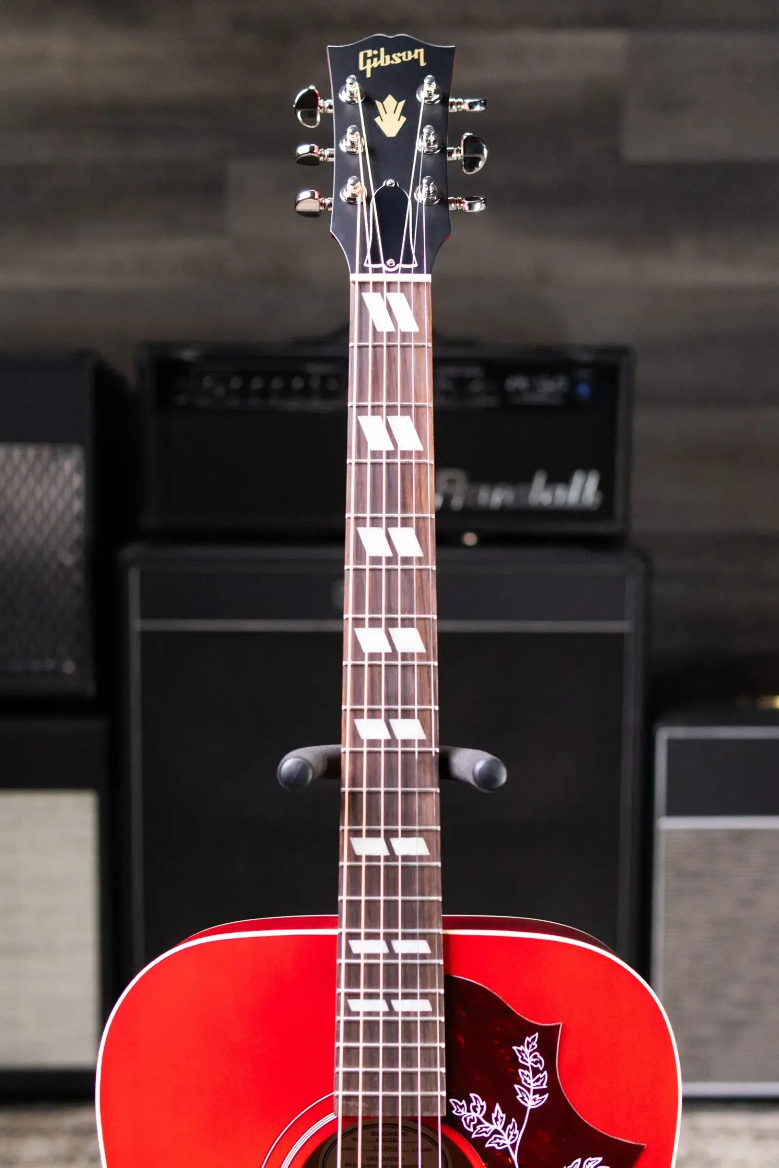 Gibson Hummingbird Special Acoustic/Electric Guitar - Satin Vintage Cherry Sunburst with Gig Bag