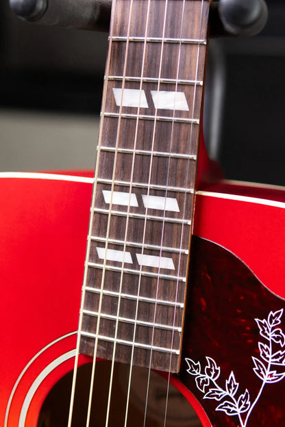 Gibson Hummingbird Special Acoustic/Electric Guitar - Satin Vintage Cherry Sunburst with Gig Bag