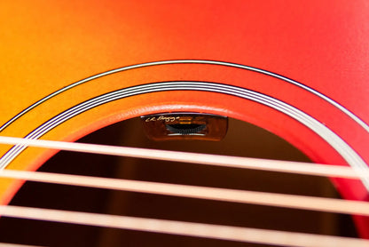 Gibson Hummingbird Special Acoustic/Electric Guitar - Satin Vintage Cherry Sunburst with Gig Bag