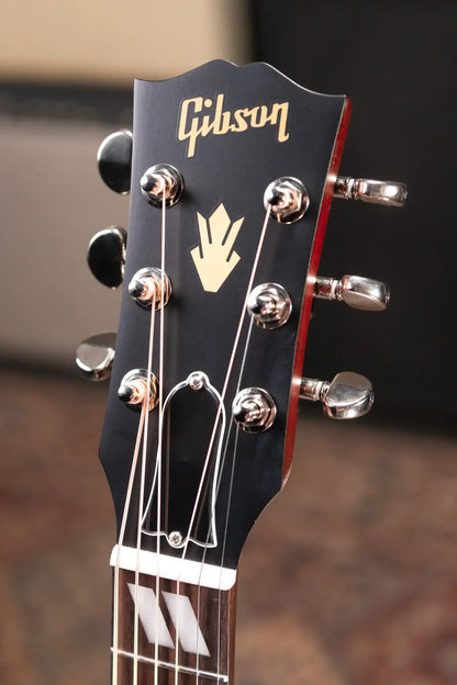 Gibson Hummingbird Special Dreadnought Acoustic/Electric Guitar - Satin Wine Red with Gig Bag - Demo