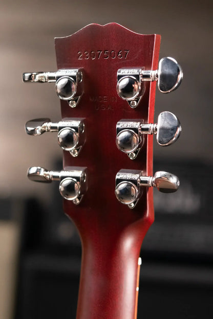 Gibson Hummingbird Special Dreadnought Acoustic/Electric Guitar - Satin Wine Red with Gig Bag - Demo