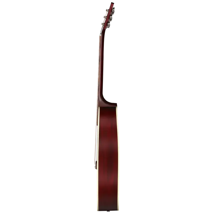 Gibson Hummingbird Special Dreadnought Acoustic/Electric Guitar - Satin Wine Red with Gig Bag