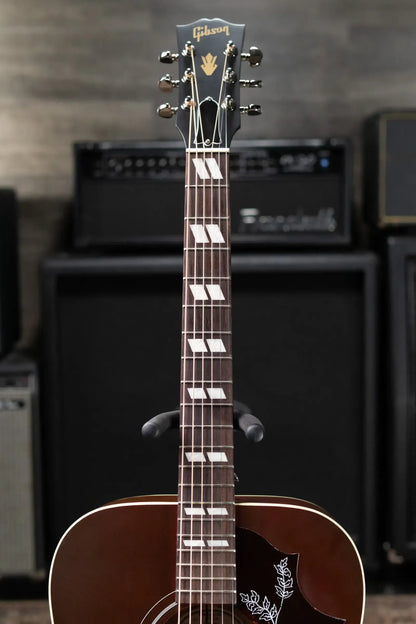 Gibson Hummingbird Special Dreadnought Acoustic/Electric Guitar - Satin Wine Red with Gig Bag - Used