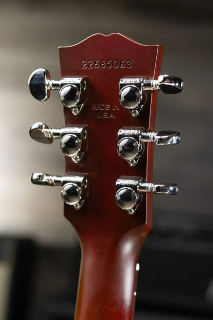 Gibson Hummingbird Special Dreadnought Acoustic/Electric Guitar - Satin Wine Red with Gig Bag - Used