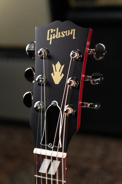 Gibson Hummingbird Special Left-Handed Acoustic/Electric Guitar - Satin Vintage Cherry Sunburst with Gig Bag