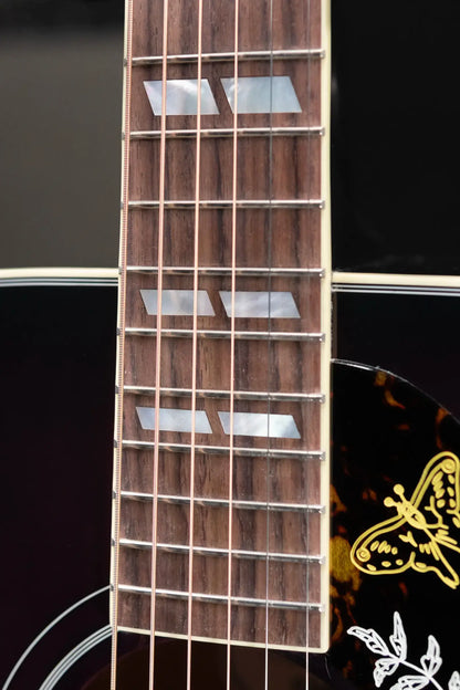 Gibson Hummingbird Standard Acoustic/Electric Guitar - Purple Burst with Hardshell Case