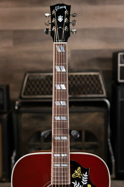 Gibson Hummingbird Standard Acoustic/Electric - Wine Red with Hardshell Case