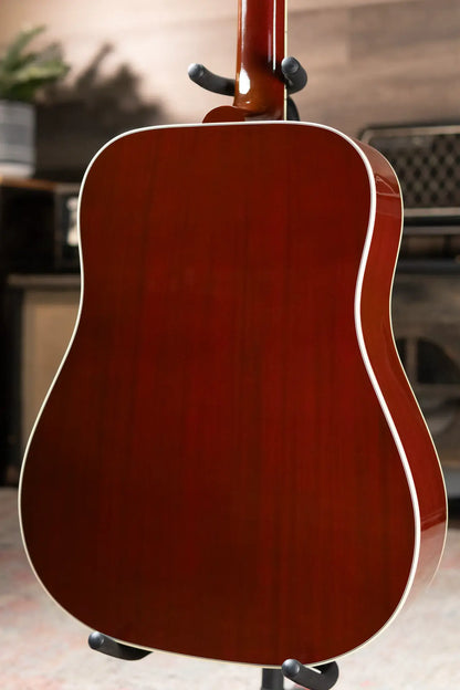 Gibson Hummingbird Standard Acoustic/Electric - Wine Red with Hardshell Case
