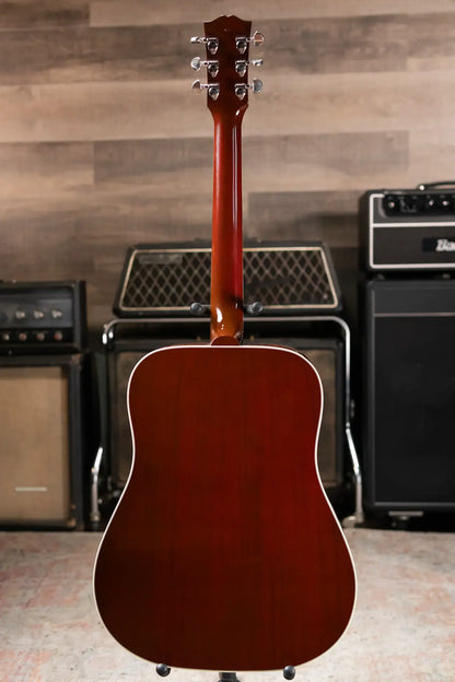 Gibson Hummingbird Standard Acoustic/Electric - Wine Red with Hardshell Case