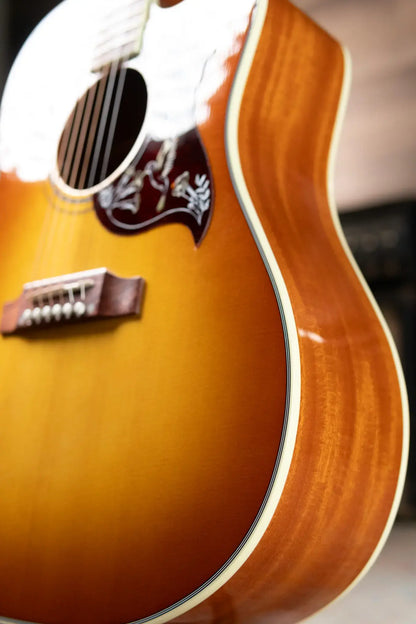 Gibson Hummingbird Standard EC Acoustic/Electric - Heritage Cherry Sunburst with Hardshell Case
