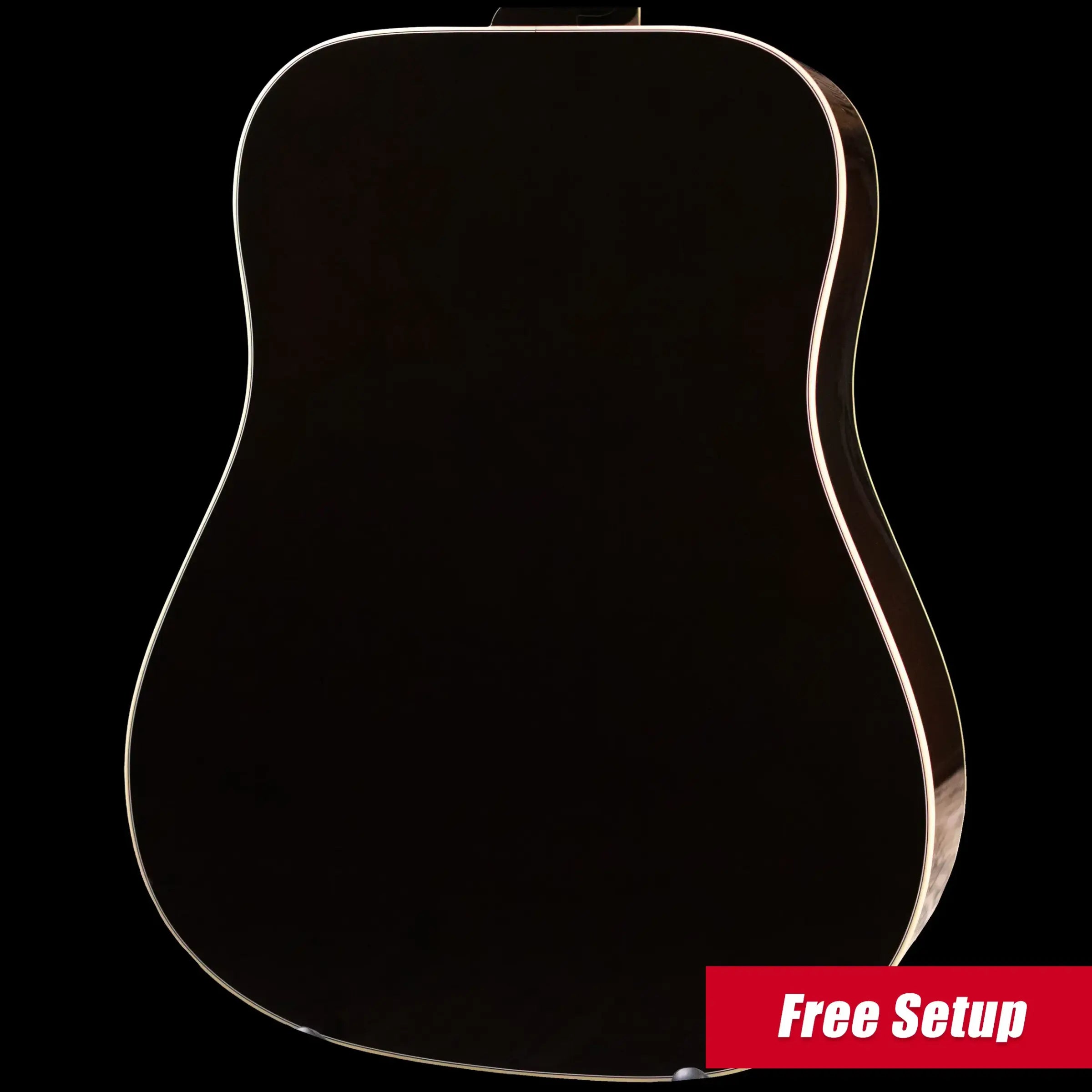 Gibson Hummingbird Standard Left-Handed Acoustic/Electric Guitar - Vintage Sunburst with Hardshell Case