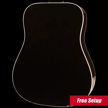 Gibson Hummingbird Standard Left-Handed Acoustic/Electric Guitar - Vintage Sunburst with Hardshell Case - Demo