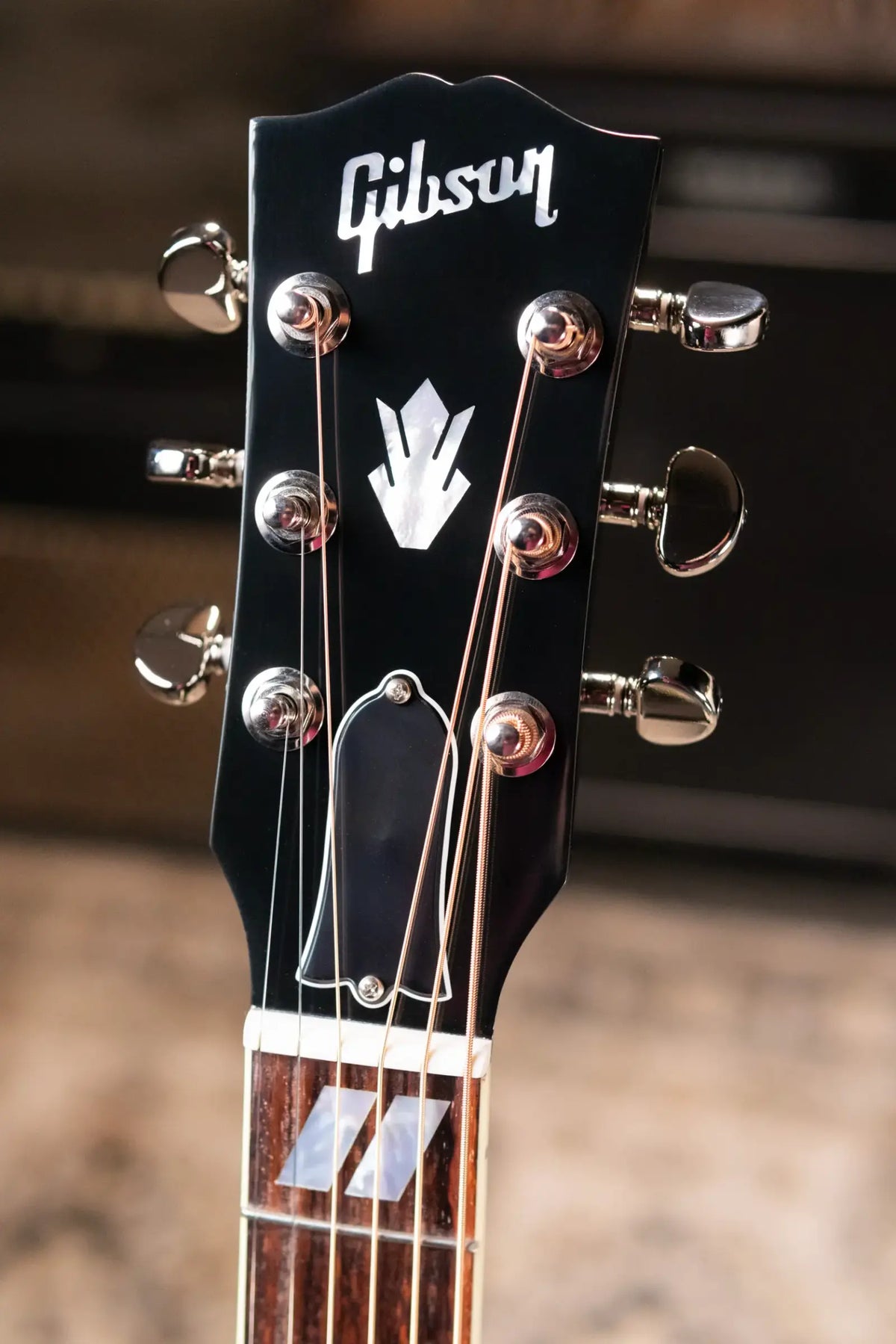 Gibson Hummingbird Standard Left-Handed Acoustic/Electric Guitar - Vintage Sunburst with Hardshell Case - Demo