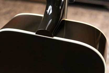 Gibson Hummingbird Standard Left-Handed Acoustic/Electric Guitar - Vintage Sunburst with Hardshell Case