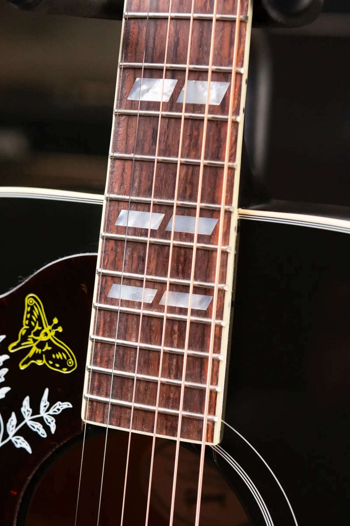 Gibson Hummingbird Standard Left-Handed Acoustic/Electric Guitar - Vintage Sunburst with Hardshell Case - Demo