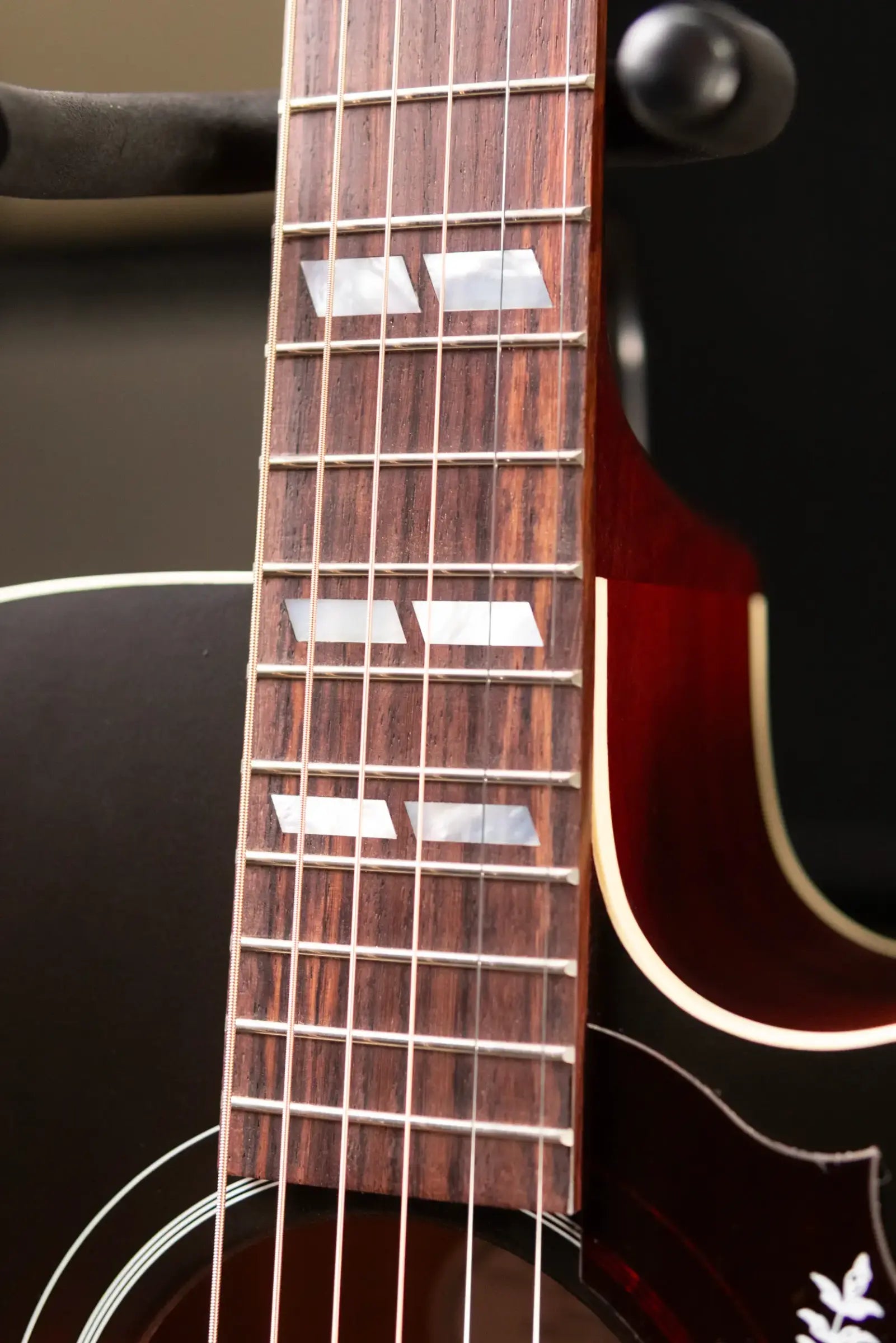 Gibson Hummingbird Studio EC Acoustic/Electric Guitar - Triburst with Hardshell Case