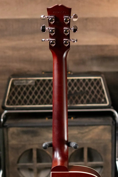 Gibson Hummingbird Studio EC Acoustic/Electric - Tri-Burst Satin with Hardshell Case
